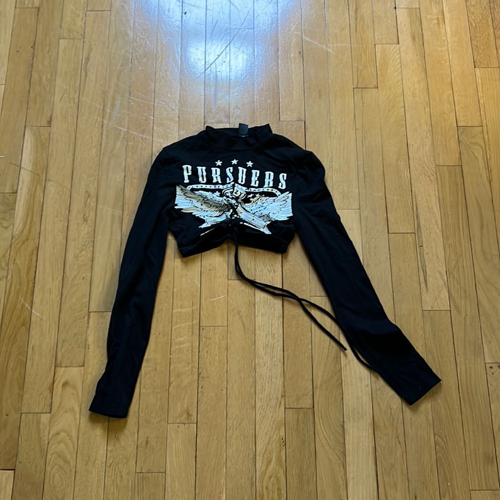 Graphic Crop Top